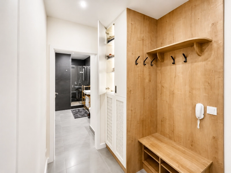 Vstup do apartmánu B2 – Javorná Living