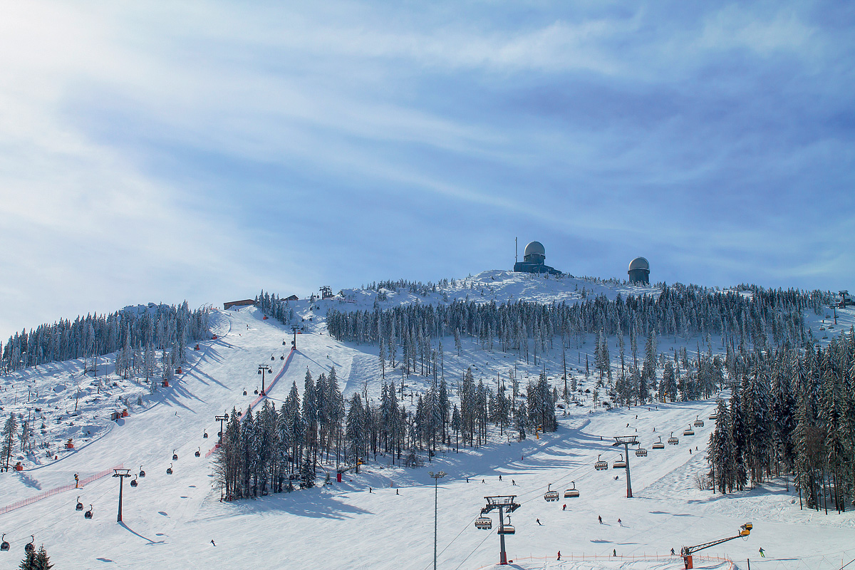 Zimní aktivity v Javorné na Šumavě – lyžování a běžky