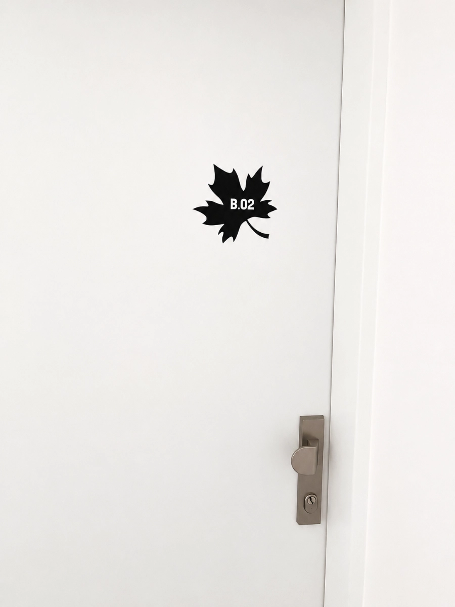 Dveře apartmánu B2 – Javorná Living