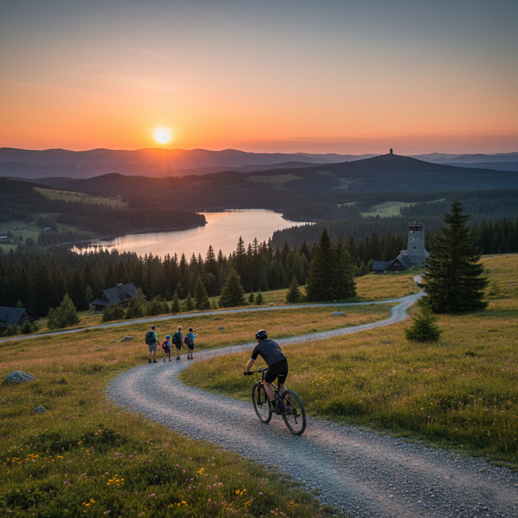 Letní aktivity v Javorné na Šumavě – turistika a cykloturistika